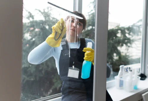 Nettoyage de vitres intérieures et extérieures à Hiis